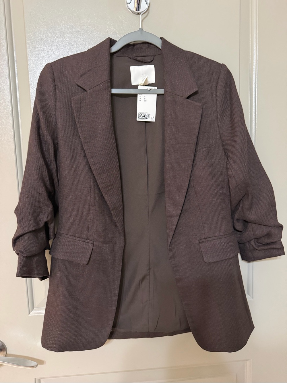 H&M Dark Brown Women's Blazer Jacket